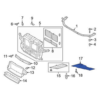 Ford OE - Front Powertrain Skid Plate
