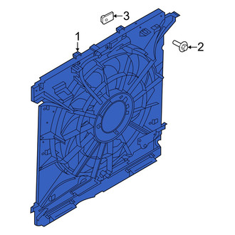 Ford OE - Engine Cooling Fan Assembly