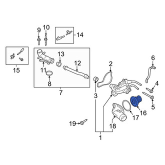 Ford OE - Engine Coolant Thermostat