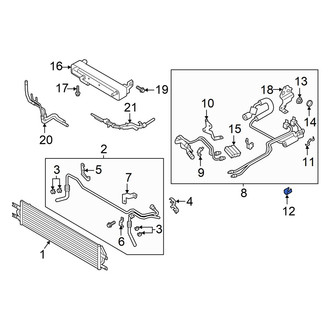 Ford OE - Transmission Oil Cooler Line Clip