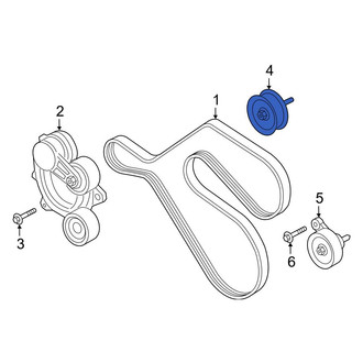 Ford OE - Accessory Drive Belt Idler Pulley