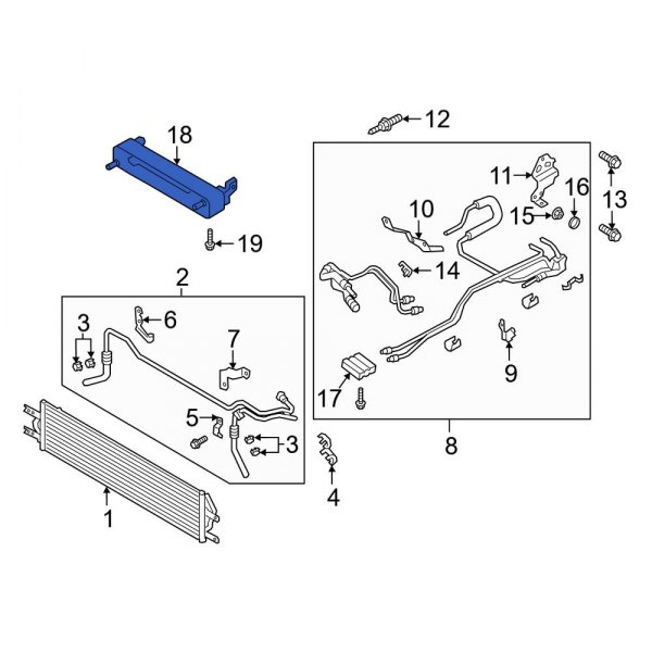 Automatic Transmission Oil Cooler