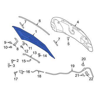 Ford OE - Front Hood Panel