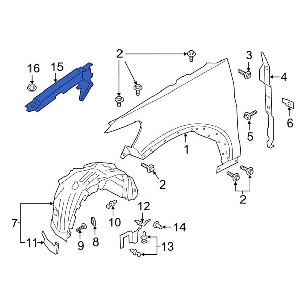 Fender Filler Panel