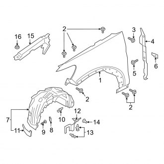 Ford OE - Fender & Components