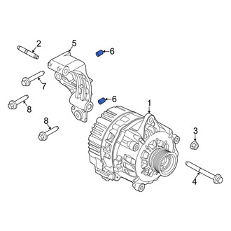 Ford OE - A/C Compressor Bolt Sleeve