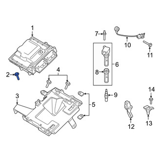 Ford OE - Engine Coolant Reservoir Screw