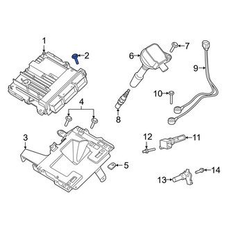 Ford OE - Engine Coolant Reservoir Screw