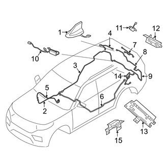 Ford OE - Electrical - Antenna