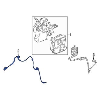 Ford OE - Front ABS Wheel Speed Sensor