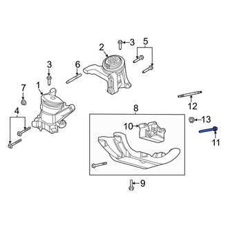 Ford OE - Automatic Transmission Mount Bolt