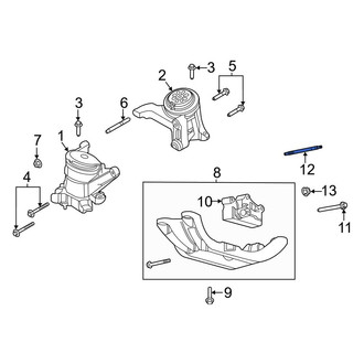 Ford OE - Automatic Transmission Mount Stud