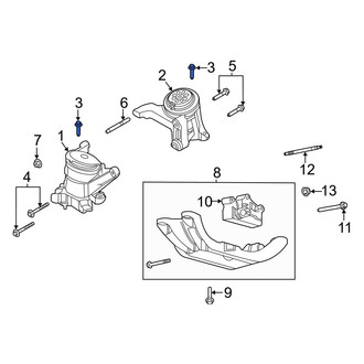 Ford OE - Engine Mount Bolt