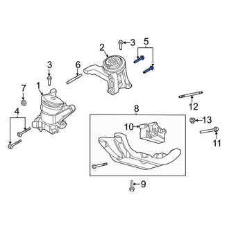 Ford OE - Left Engine Mount Bolt