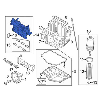 Ford OE - Engine Intake Manifold