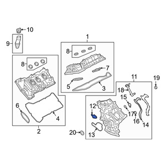 Ford OE - Engine Timing Cover Gasket
