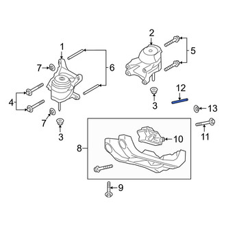 Ford OE - Automatic Transmission Mount Stud