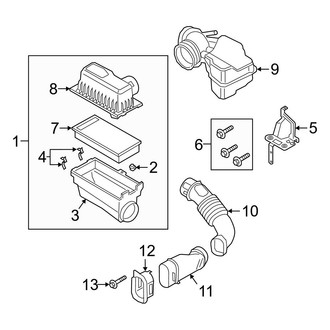 Ford OE - Engine - Air Intake