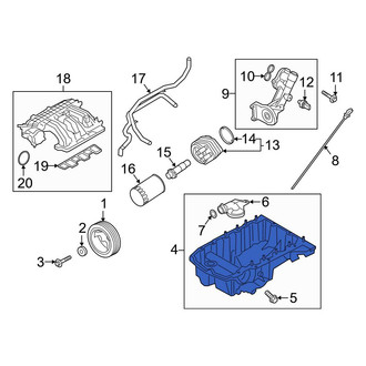 Ford OE - Engine Oil Pan