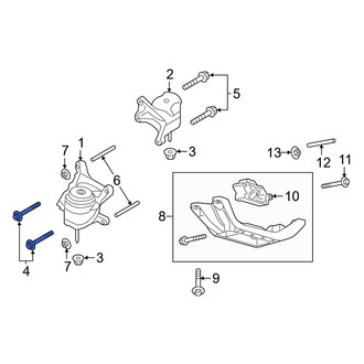 Ford OE - Right Engine Mount Bolt