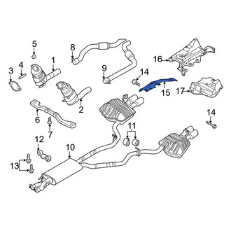 Ford OE - Front Left Floor Pan Heat Shield