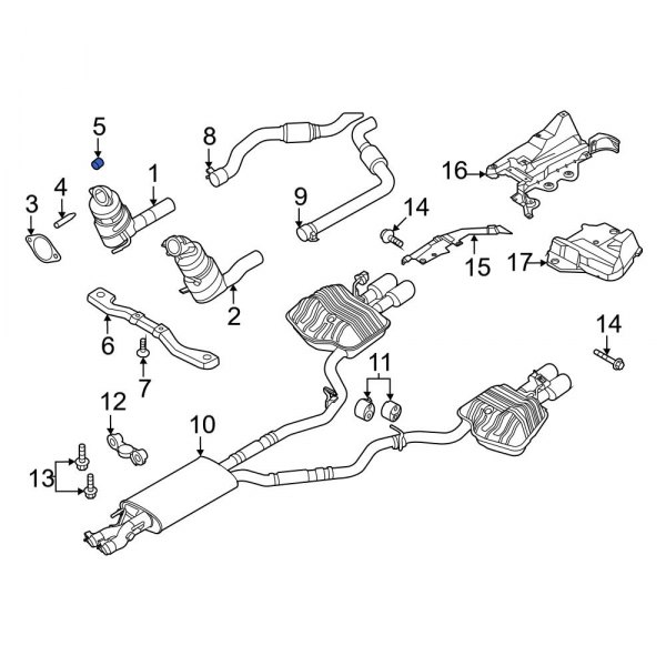 Catalytic Converter Nut