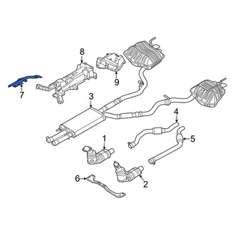Ford OE - Front Left Floor Pan Heat Shield