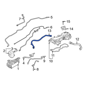 Ford OE - PCV Valve Hose