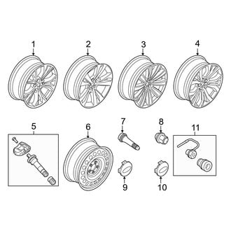 Ford OE - Wheels (20" Wheel), (Limited / ST / ST-Line / XLT)