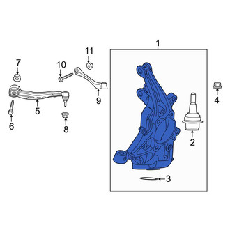 Ford OE - Front Right Steering Knuckle