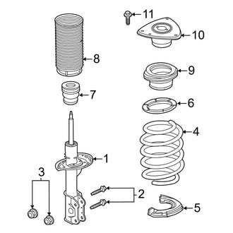 Ford OE - Front Suspension - Struts & Components (RWD)