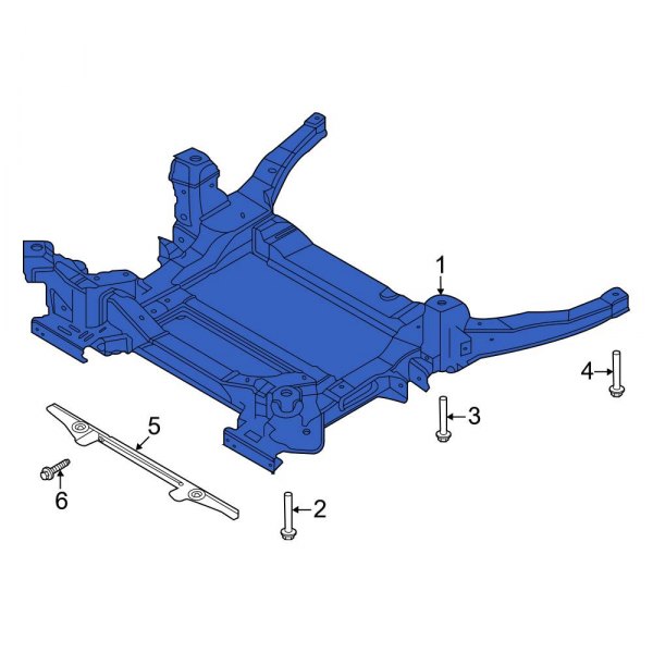 Ford OE NB5Z5C145A Front Suspension Subframe Crossmember