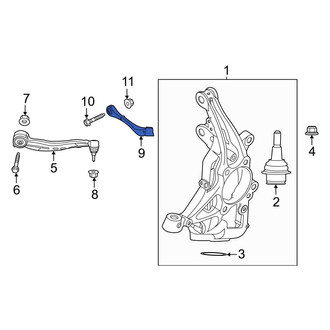 Ford OE - Front Left Rearward Suspension Control Arm