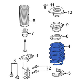 Ford OE - Front Coil Spring