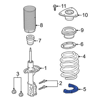 Ford OE - Lower Coil Spring Insulator