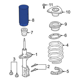 Ford OE - Suspension Strut Bellows