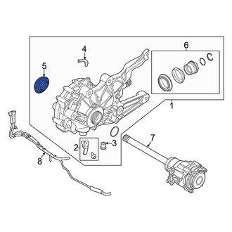 Ford OE - CV Intermediate Shaft Seal