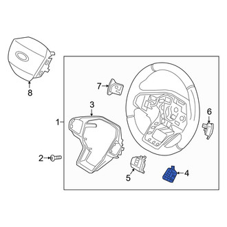 Ford OE - Right Steering Wheel Radio Controls