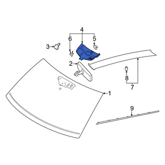 Ford OE - Front Rain Sensor Cover