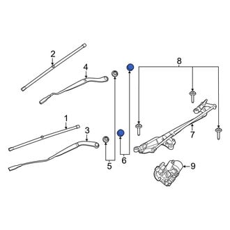Ford OE - Wiper Arm Cap