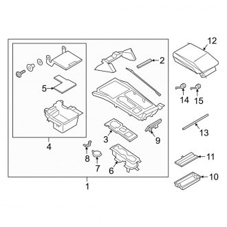 2020 Ford Explorer Center Consoles & Parts | CARiD