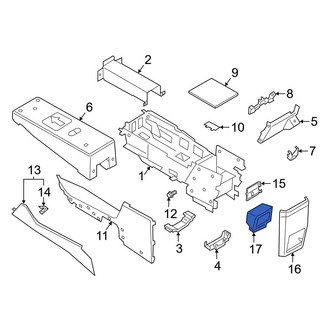 Ford OE - Console Compartment