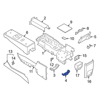 Ford OE - Rear Console Bracket