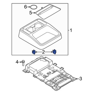 Ford OE - Console Clip