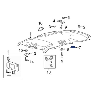 Ford OE - Rear Dashboard Air Vent