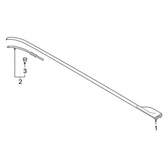 Ford OE - Roof - Exterior Trim (Electric Glass Panoramic Roof)