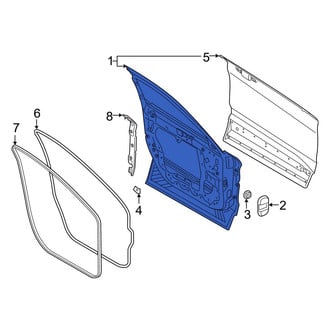 Ford OE - Front Right Door Shell