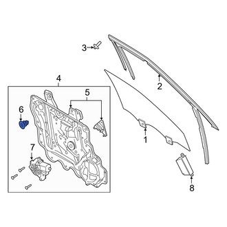Ford OE - Window Regulator Clip