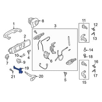 Ford OE - Front Door Check