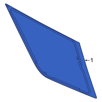 Ford OE - Rear Left Quarter Glass